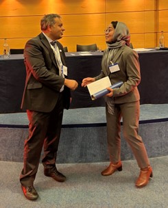 Poster Presentation Winner - Syeda Gulbahar